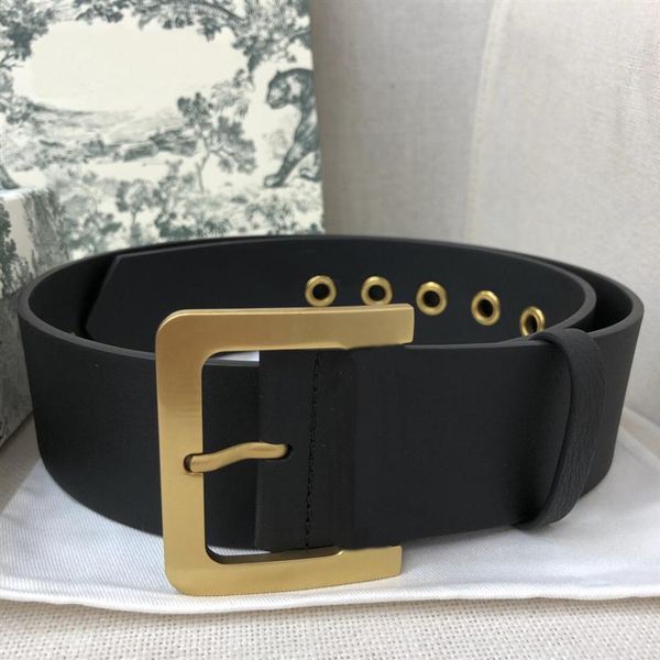 

full-grain leather belts for men women designer belt womens waistband with d buckle212c, Black;brown