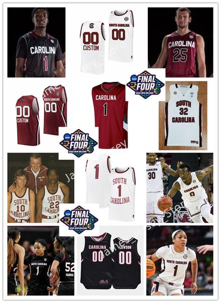 

2022 ncaa custom usc uofsc basketball jersey 31 jim fox 6 tom riker 67 brian winters 32 tom boswell 23 cedrick hordges 11 mike brittain 13 r, Black