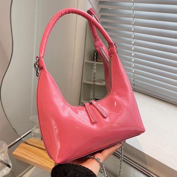 

evening bags summer fashion casual shoulder bag for women pu leather designer handle women's handbag simple solid female shopper