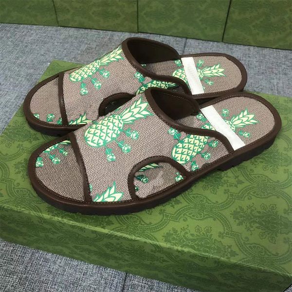 

new men mules slides designer slippers genuine leather sandals luxury casual shoes flat mules cowhide slipper fashion love parade slippers, Black