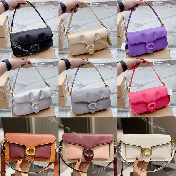 

designer tabby pillow shoulder bag women luxury handbag leather crossbody womens luxuries handbags cross body fashion bags white black pink