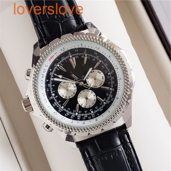 

tiktok explosion celebrity high-end large dial wristwatches diamond-studded star three-eye diamond-studdeds waterproof quartz watch 2a38, Slivery;brown