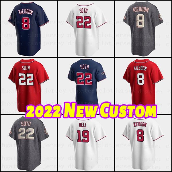 

22 juan soto nationals 2022 cherry blossom city connect jersey nelson cruz darren baker josh bell victor robles lane thomas adon stephen str, Blue;black