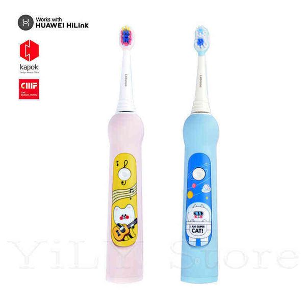 

toothbrush lebooo children's electric toothbrush 4 12 years old children intelligent app control sound wave waterproof soft silicone 03