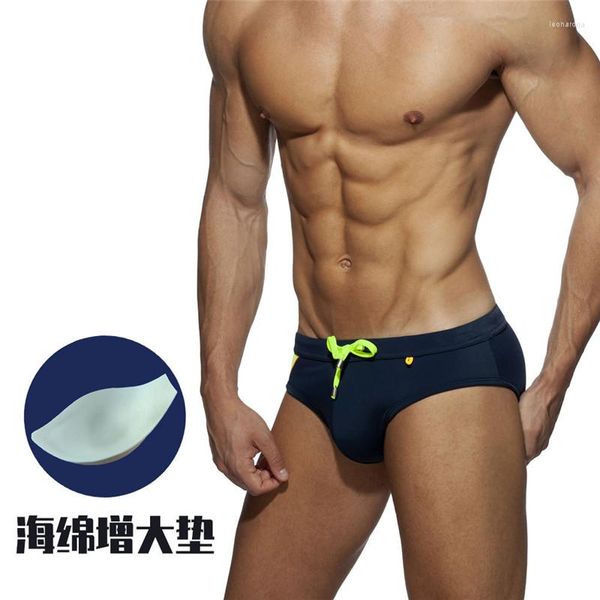 Mutande Intimo sexy Slip da uomo Traspirante Confortevole Vita bassa Spiaggia Piscina Spa Balneazione Mutandine da uomo gay Mutande