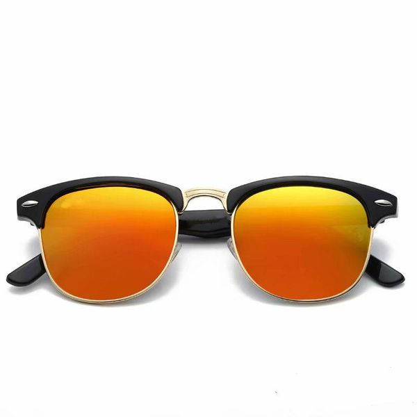 Homens Role Ban Óculos de Sol Clássico Marca Retro Óculos de Sol Mulheres Designer de Luxo Óculos Ray Sunglass Metal Frame Driving Fishing Sunnies com Caixa Original W9VM