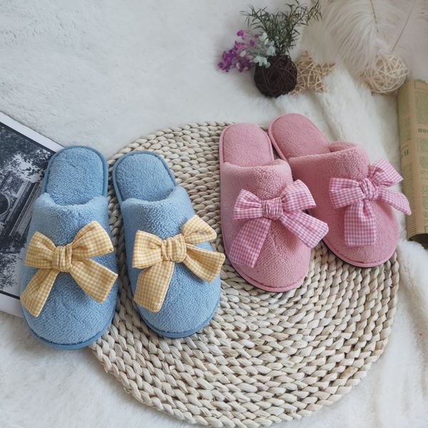 

new style wholesale plush slippers indoor woman slipper warm slippers, Black