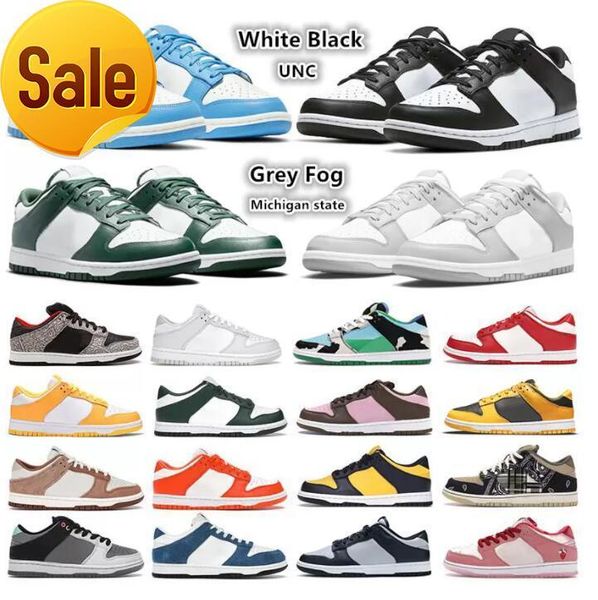 

sale boots designer men running shoes sneakers white black grey fog unc university blue low platfor