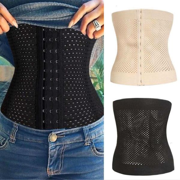 

belly band corset waist trainer cincher slimming body shaper -xxl, Black;white