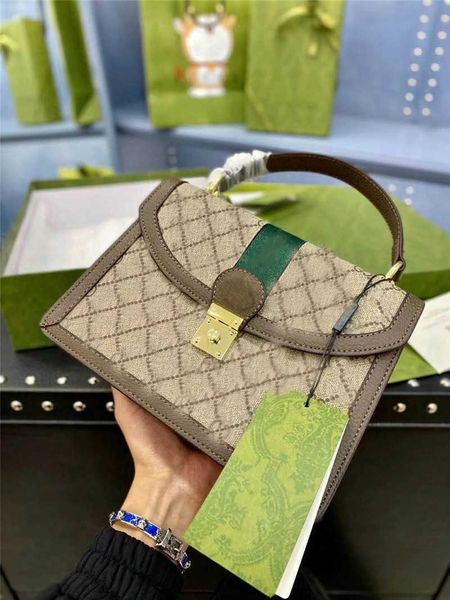 

2022 designer luxury ophidia small handle bag shoulder size:25cm