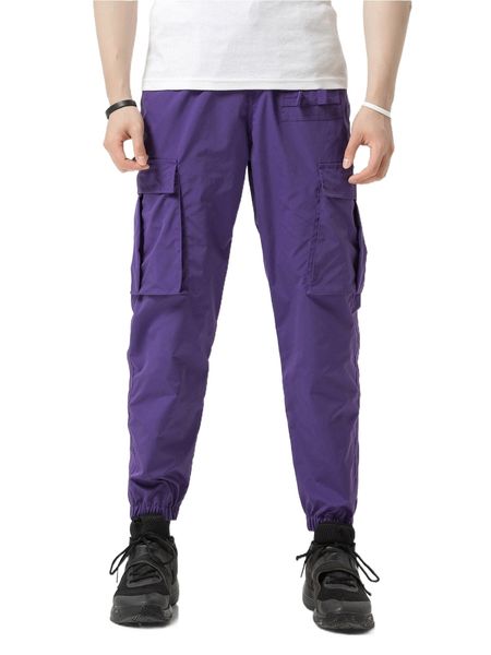 

men flap pocket cargo pants t1vn#, Black