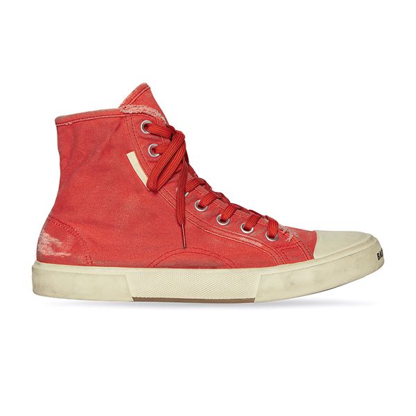 

new designer high-casual shoes canvas men's and women's bb catwalk special shoes vermilion red sky white colorful black sneakers 3