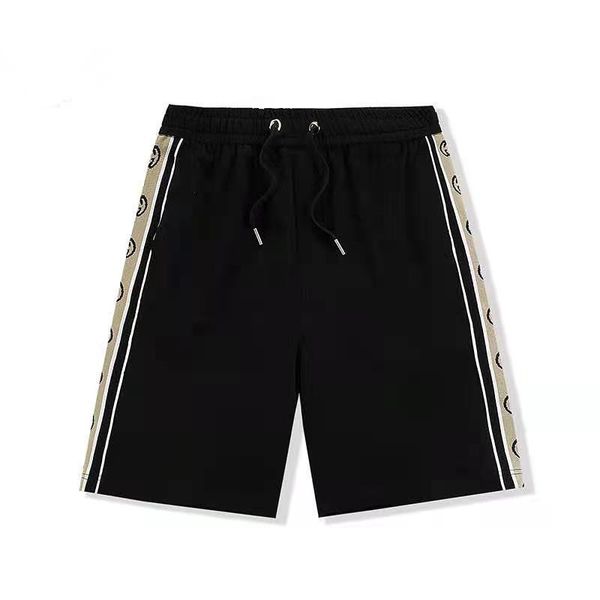 

summer man shorts with geometric letter fashion casual shorts elastic waist short pants for mens sports cothings s-2xl optional, White;black