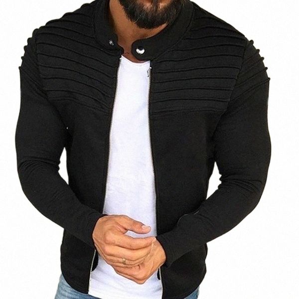 

men's jackets jacket men jaqueta masculino winter autumn long sleeve streetwear raglan zipper coat casaco x3jc#, Black;brown