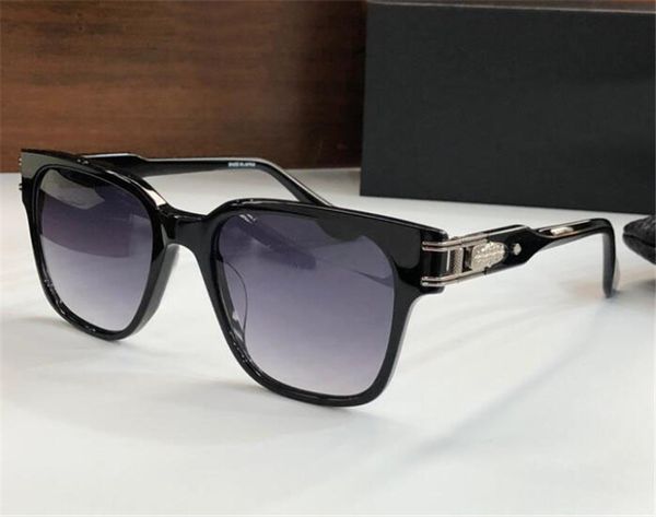 

designer new fashion design men sunglasses bulg square frame simple generous and popular style outdoor uv400 protective glasses nalg, White;black