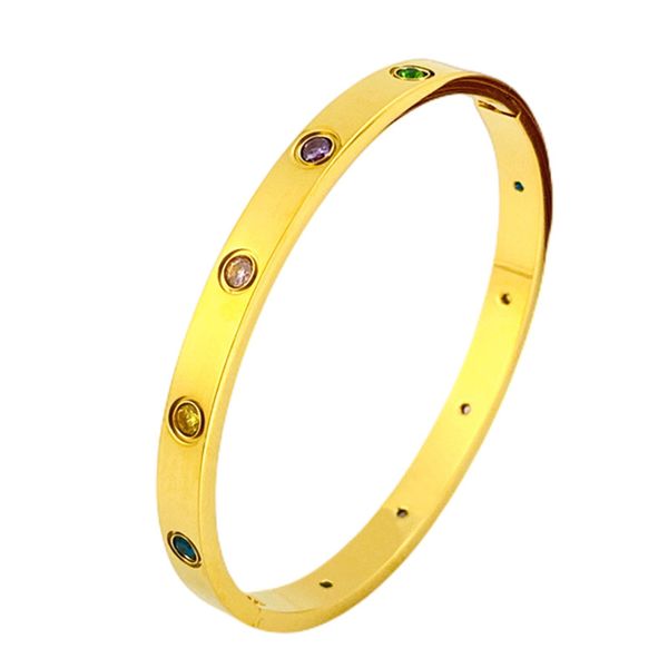 

rose gold bracelets for women lady luxury fashion designer bangles lovers buckle stainless steel gold charming friendship bracelet holiday p, Black