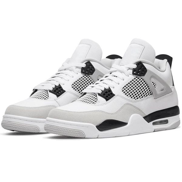 

basketball shoes woman mens sneakers 4s university blue white sail black cat racer blue charity game katrina men women trainers size 36-47