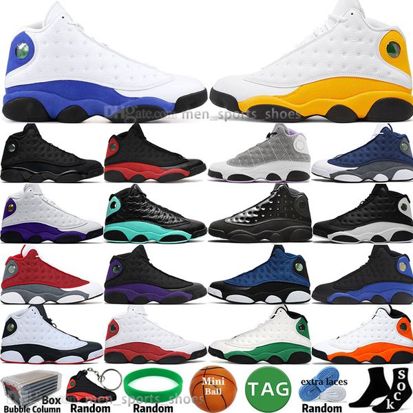 

brave blue red flint bred hyper royal 13 13s mens basketball shoes del sol court purple houndstooth black cat he got game lakers men sports