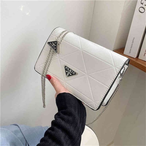 

fashion women's triangle mirror small square lingge chain one messenger purses outlet online