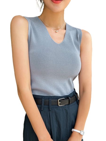 

dazy solid ribbed knit h6ck#, White;black