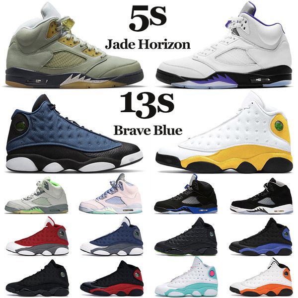 

5 5s men basketball shoes 13 13s women mens trainers sports sneakers jade horizon easter concord brave racer blue black cat hyper royal oreo