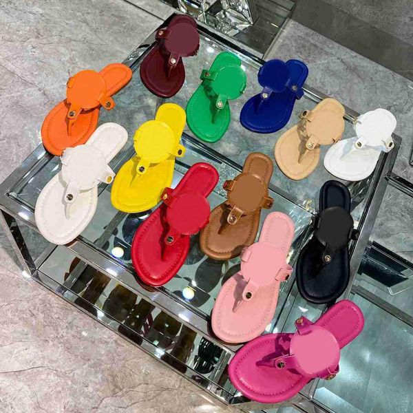 

classic women jelly sandals summer fashion tb metal buckle slippers sheer flat beach shoes low heel ladies sandals flip flop leather, Black