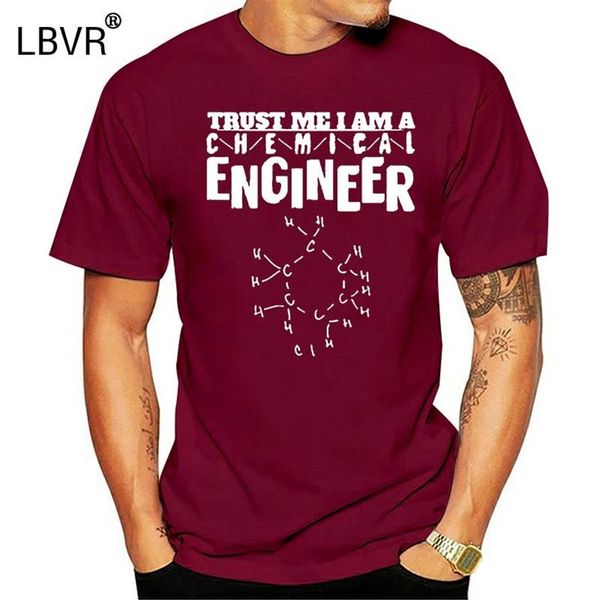 

men t shirt chemical engineer - trust me i am a engin t-shirt homme fitness cotton tshirt tees kg-1301324p, White;black
