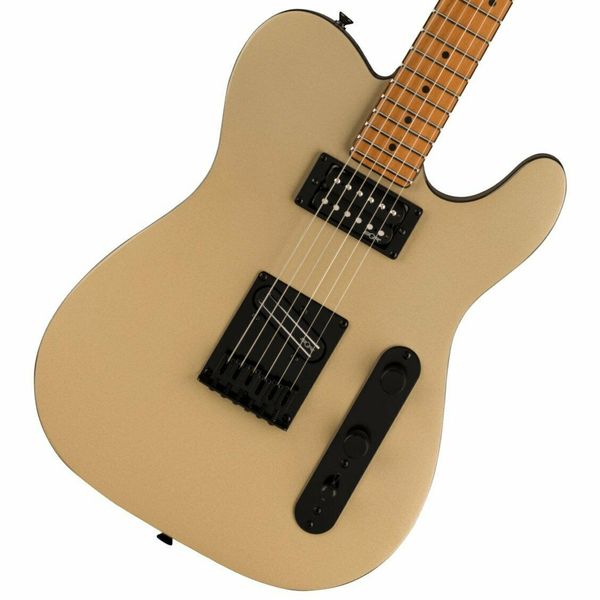 

contemporary tele rh roasted mple shoreline gold #gg9nr electric guitar