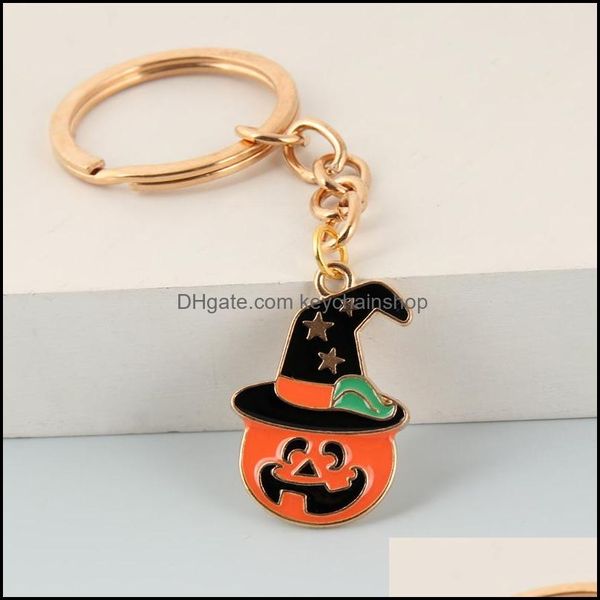 

keychains fashion accessories new halloween smile pumpkin jack lantern pendant keychain men and women jewelry drop delivery 2 dhk3y, Silver