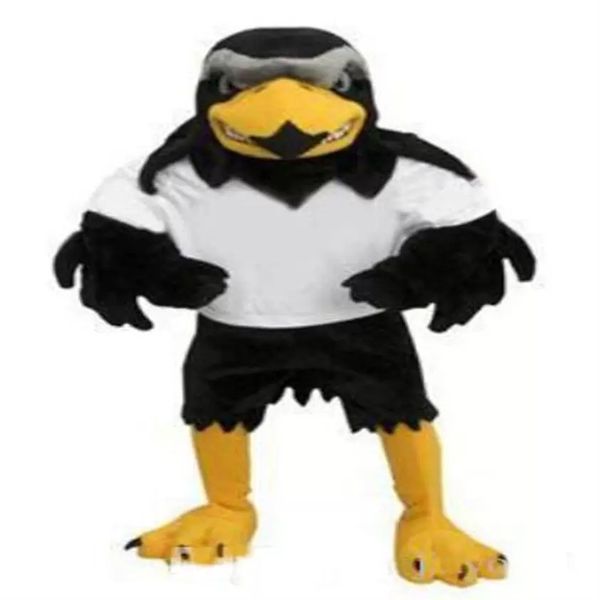 

halloween deluxe plush falcon mascot costume cartoon anime theme character christmas carnival party fancy costumes adult, Red;yellow