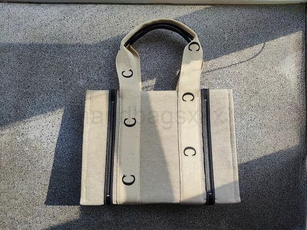 

5a quality women handbags woody tote shopping bag handbag high nylon hobo fashion linen large beach bags luxury designer travel crossbody