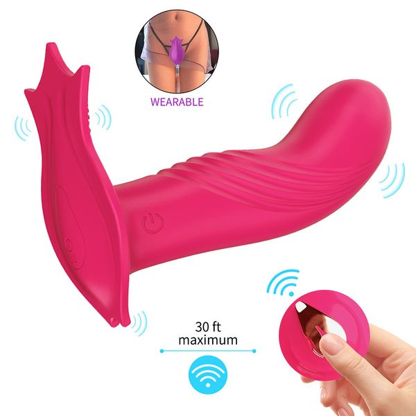 Tragen Dildo Vibrator sexy Spielzeug Weiblichen Orgasmus Masturbator G-punkt Stimulation Fernbedienung Höschen Erwachsene Spielzeug Frauen