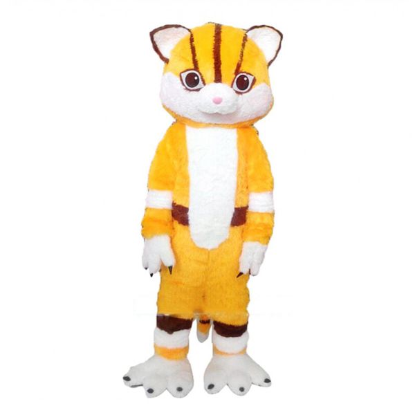 

mascot doll costume cartoon tiger clothing manufacturers custom shipping walking props clothing activities large-scale event performance clo, Red;yellow