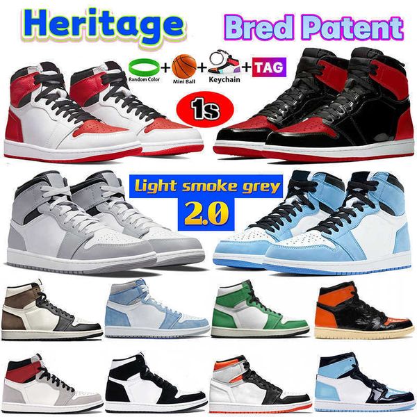 

1 1s basketball shoes mid light smoke grey 2.0 royal patent bred black toe heritage mens sneakers university blue bordeaux dark mocha