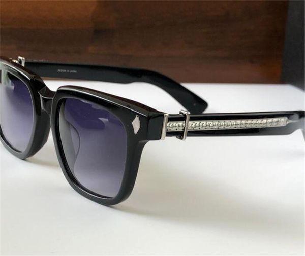 

designer new fashion design sunglasses ambidxtro square plate frame retro gothic style versatile and popular outdoor uv400 protective glasse, White;black