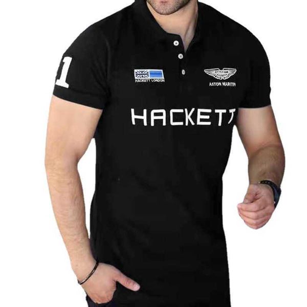 

2022 summer polo shirt short sleeve casual sports air force sports large men's, White;black