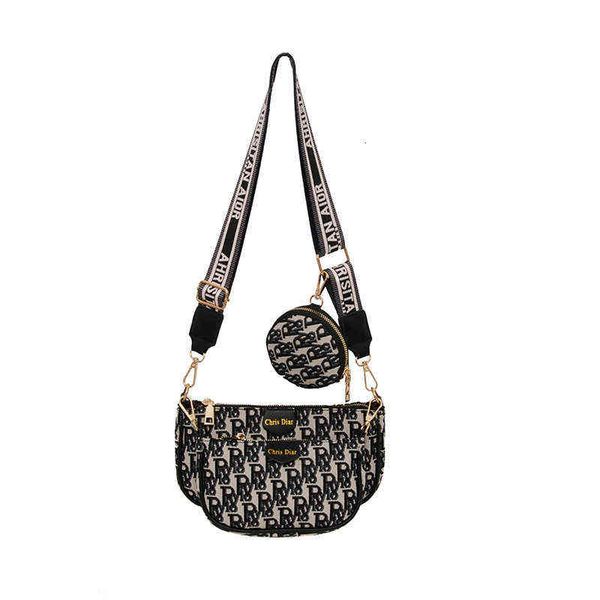 

highest quality 2022 designer bags oblique cross letter women's bag style personalized single shoulder womens genuine leather shoulder