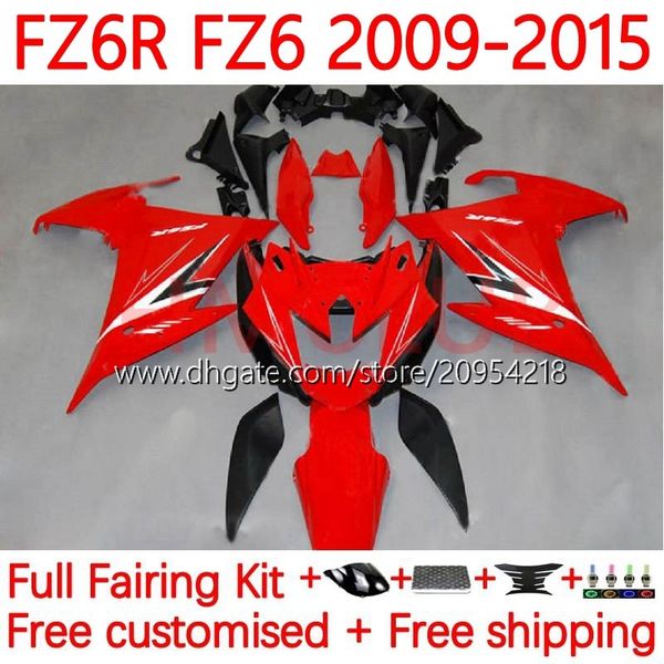 Yamaha için Fairings Kiti FZ6N FZ6 FZ 6R 6N 6 R N 600 09-15 gövdeye 31no.12 FZ-6R FZ600 FZ6R 09 101111111111111lık 15 FZ-6N 2009 2009 2011 2011 2012 2012 2013 2014 2015 OEM Vücut Parlak Kırmızı