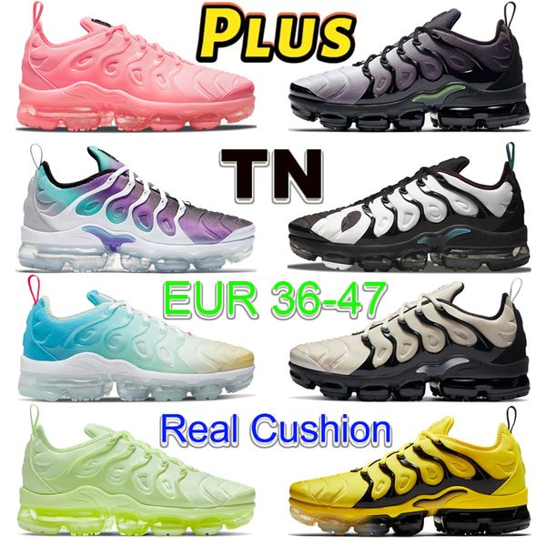 

plus tn sports men's running shoes triple black red metallic gold obsidian male trainers bumblebee hyper blue bleached aqua women sneak