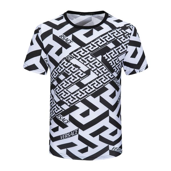 

fashion designer t-shirt men's letter embroidery t-shirt clothing short angel sleeves cym24, White;black