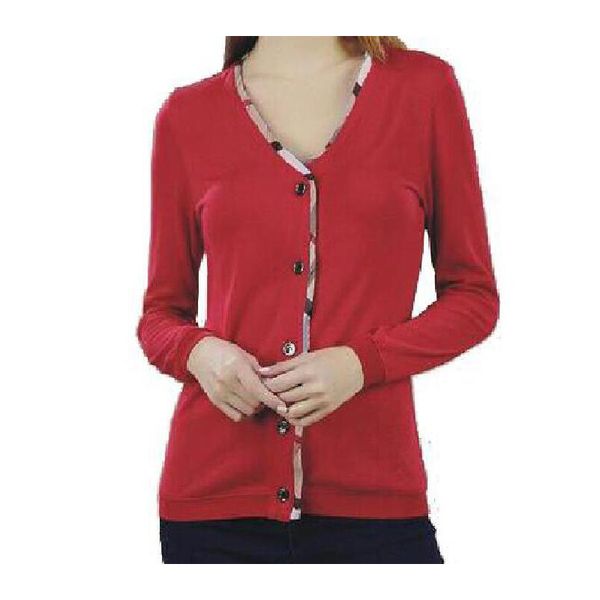 Summer Tech Fleece Designers Womens Magioni Top Pullover Top Fashion Classic Cardigan V Neck VIDIE SIGILI MAGLIO LUNGO MIGLIO LUSCO MAGLIO NERO ROSSO ROSSO ROSSO TIP grigie grigio S-XXL