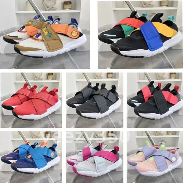 

infants flex advance se little kids shoes children kids toddler kicks far out midnight navy imperial blue orange white outdoor sneakers, Black