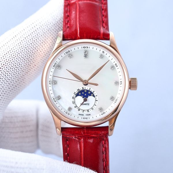 

fashion quartz women's watch classic 34mm luxury watches iced out watchs designer watches 2022, Slivery;golden