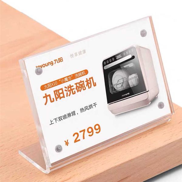 

restaurant advertising poster display stand small table price sign holder sand