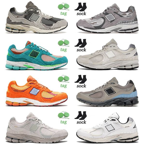 

2022 authentic 2002r bb2002r sports running shoes marblehead incense protection pack phantom grey camo outdoor sneakers, White;red