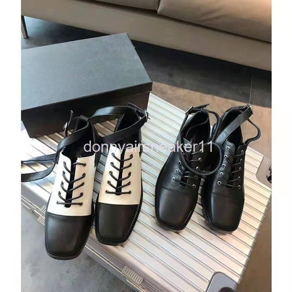 

dress shoes small fragrance dark buckle hollowed out women's single shoes fashion british leather, Black