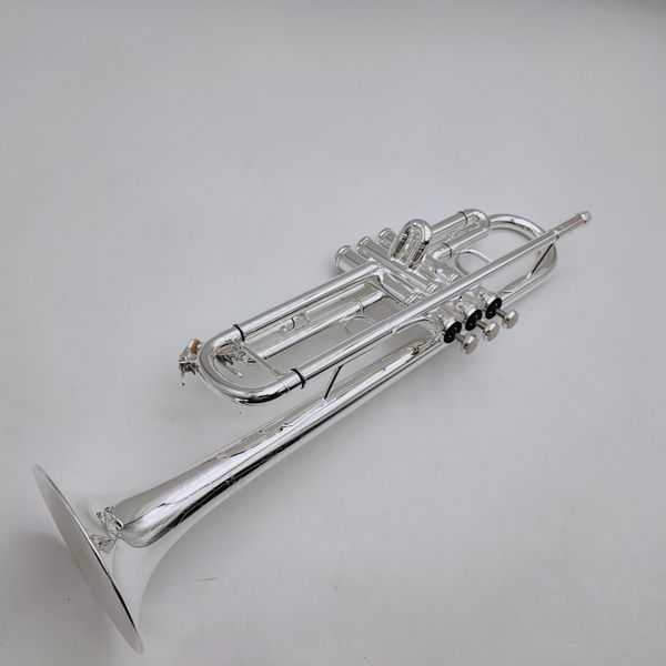 

silver plated professional trumpet music instruments