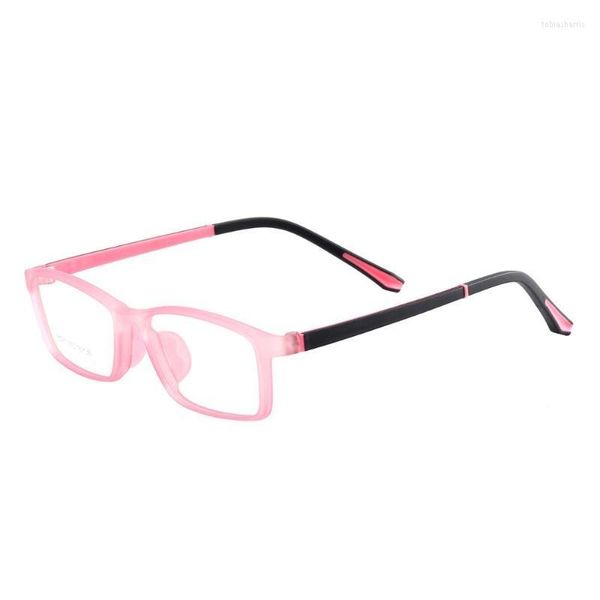 Men e mulheres coloridos de borda completa TR90 Órcodo de óculos retangulares leves para lentes de prescrição Miopia Progressive Fashion Sunglasses