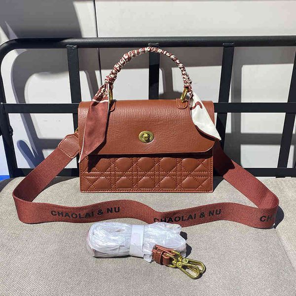 

60% off factory clearance worker small square net red style versatile fashion single shoulder soft leather bag tide 1ca4