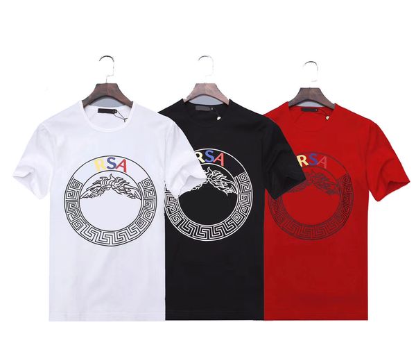 

mens t shirt designer tees women design t-shirt summer ladies shirts pullover short sleeve breathable couple solid color clothes loose tees, White;black